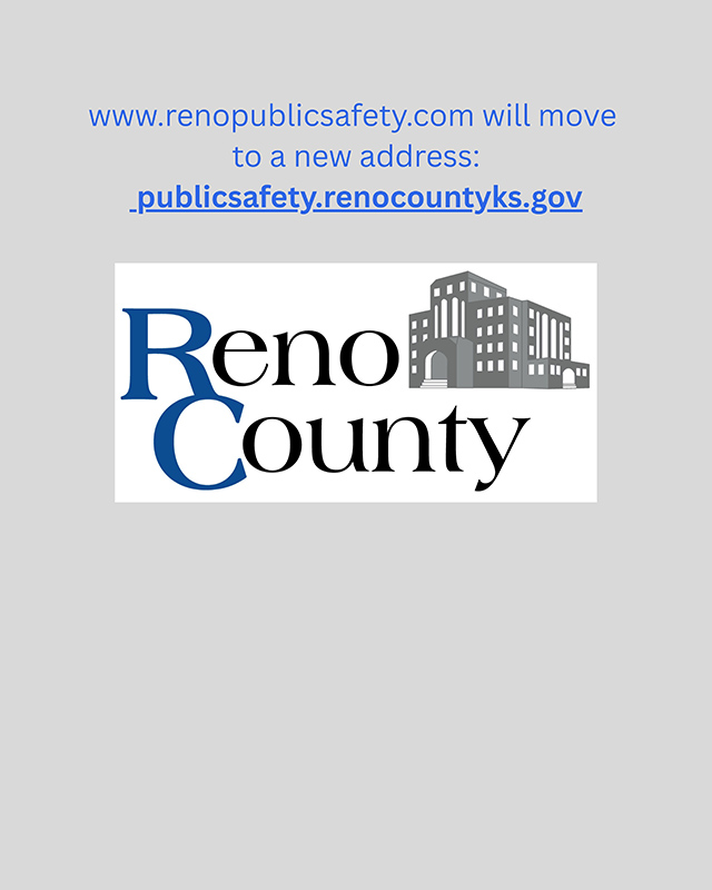 Reno County will be updating the website address for Reno County Public Safety on April 10. - News Image